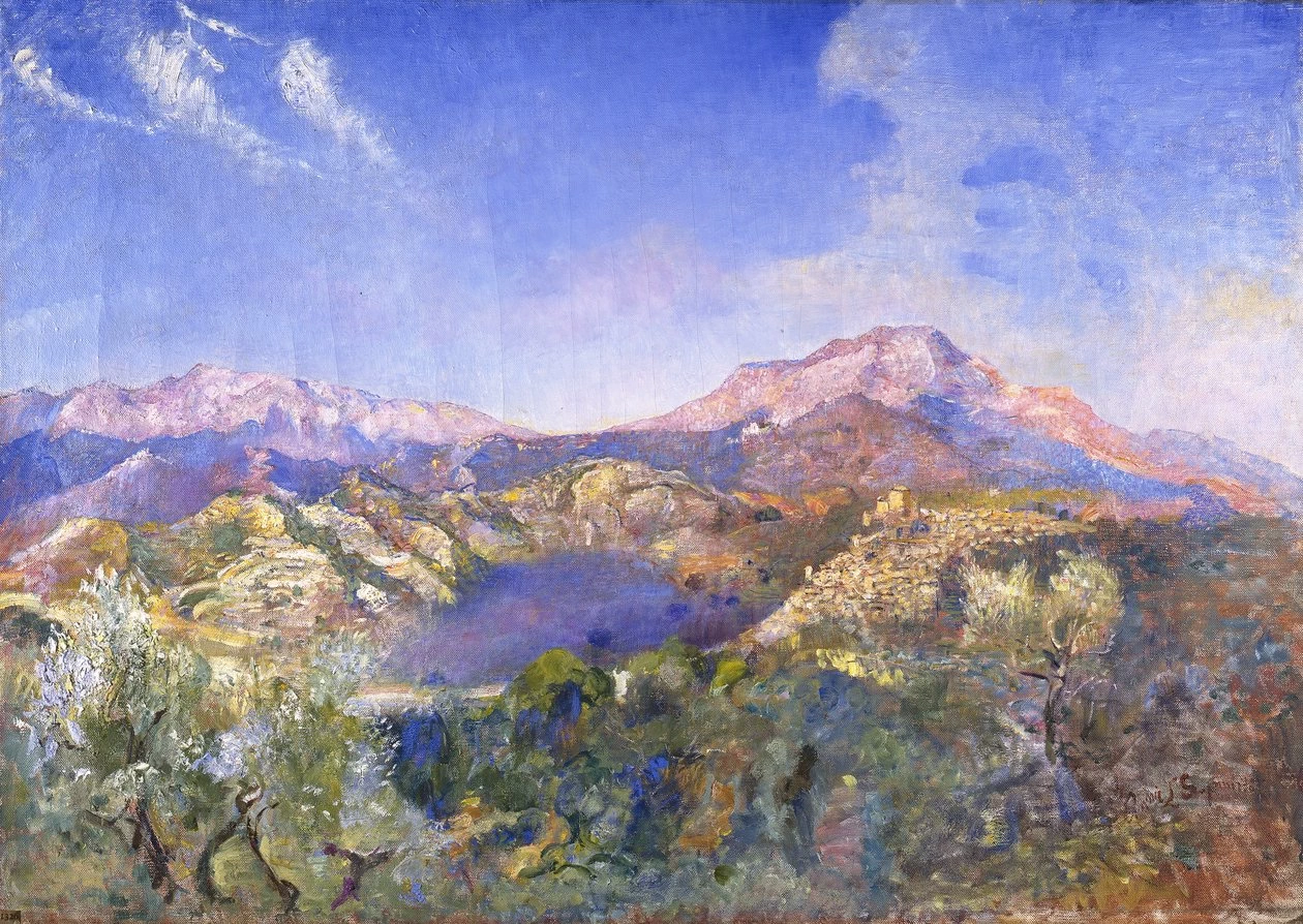 Annie Louise Swynnerton - Paesaggio italiano, Manchester Art Gallery